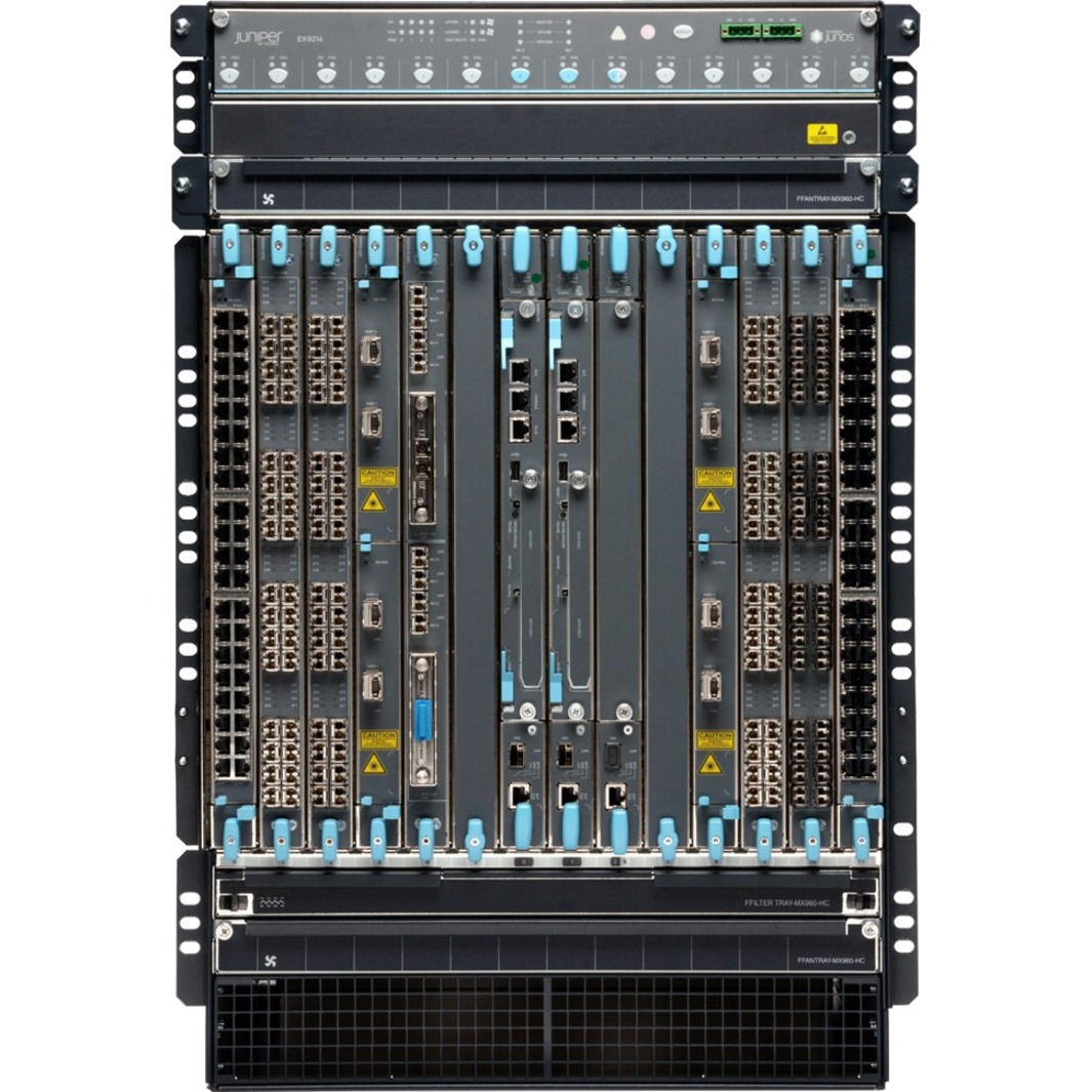 Juniper EX9200 Ethernet Switch - Manageable - 3 Layer Supported - 1290 W Power Consumption - 16U - Rack-mountable - 1 Year Li