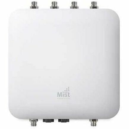 Mist AP63E Dual Band Wi-Fi 6 IEEE 802.11ax 3.50 Gbit/s Wireless Access Point - Outdoor - 2.40 GHz, 5 GHz - External - MIMO Technology - 2 x Network (RJ-45) - Gigabit Ethernet, 2.5 Gigabit Ethernet - Bluetooth 5 - Flush Mount - IP67