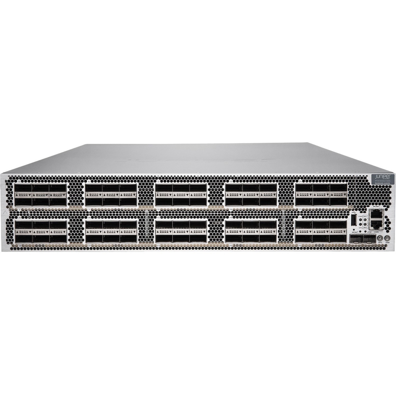 Juniper PTX10002 Router - Management Port - 100 Gigabit Ethernet - 2U - Rack-mountable - 1 Year