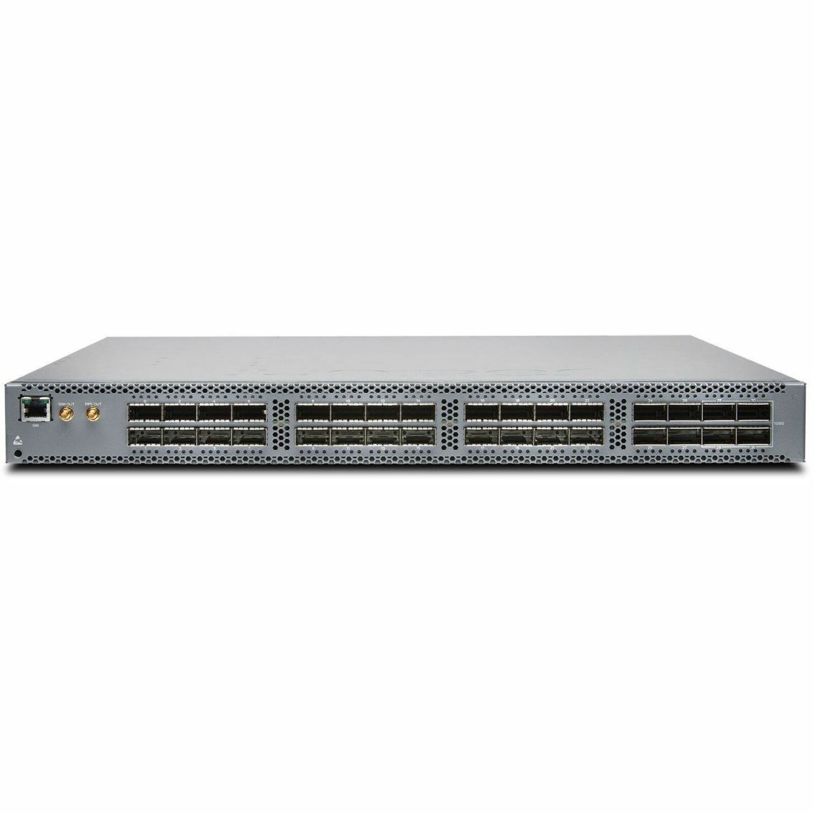 Juniper QFX5110-32Q Ethernet Switch - Manageable - 40 Gigabit Ethernet, 100 Gigabit Ethernet - 40GBase-X, 100GBase-X - 3 Layer Supported - Modular - 340 W Power Consumption - Optical Fiber - 1U - Rack-mountable - 1 Year Limited Warranty
