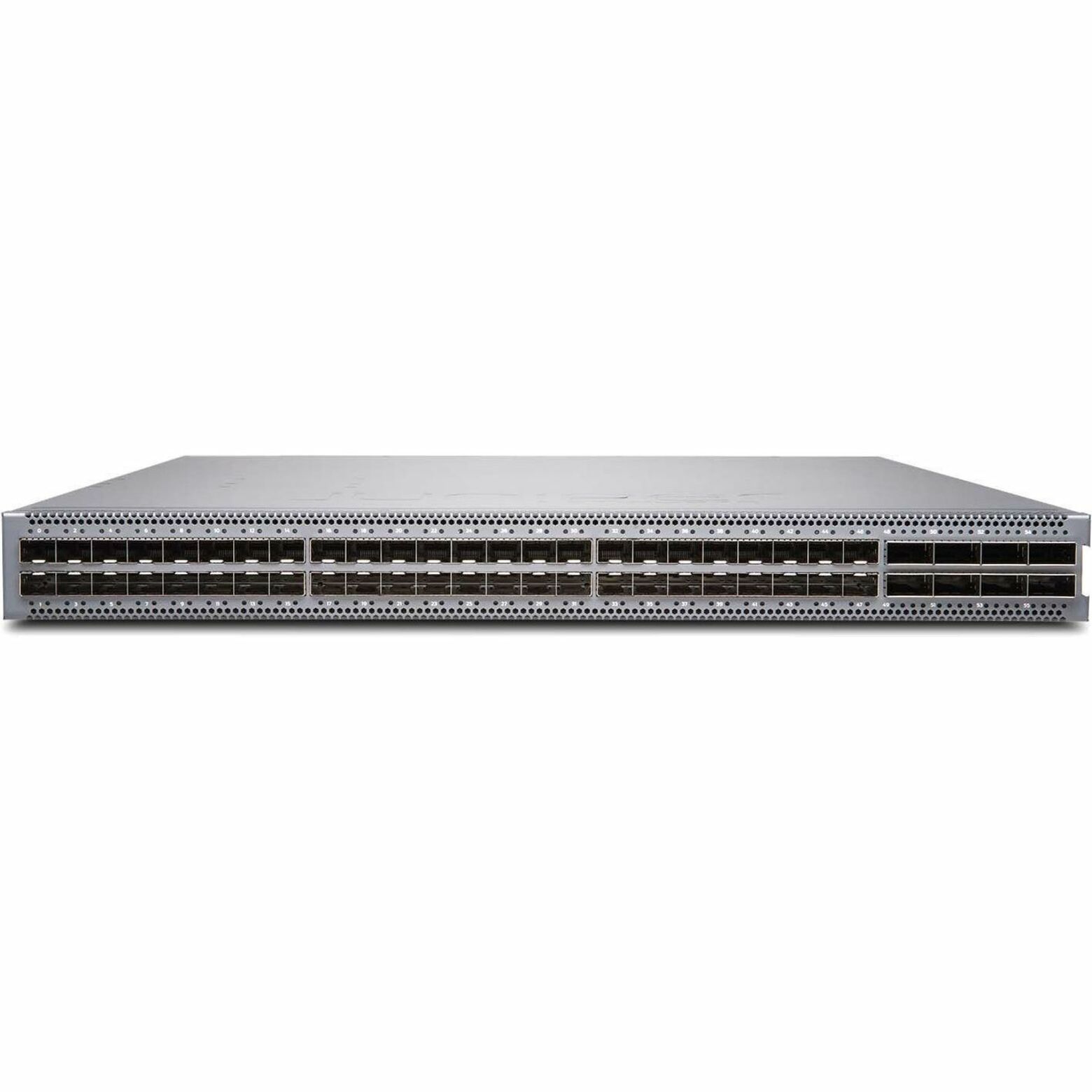 Juniper QFX5120-48Y Ethernet Switch - Manageable - 25 Gigabit Ethernet, 100 Gigabit Ethernet - 25GBase-X, 100GBase-X - 3 Layer Supported - Modular - 450 W Power Consumption - Optical Fiber - 1U - Rack-mountable
