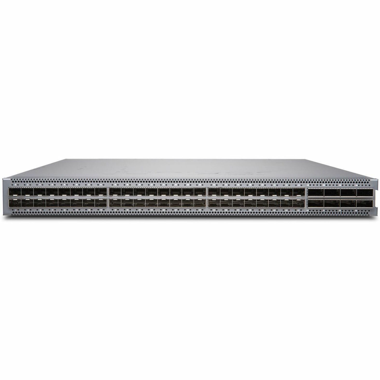 Juniper QFX5120-48Y Ethernet Switch - Manageable - 100 Gigabit Ethernet - 100GBase-X - 3 Layer Supported - Modular - 450 W Power Consumption - Optical Fiber - 1U - Rack-mountable - 1 Year Limited Warranty