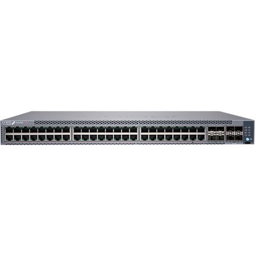 Juniper EX4100 Switch Chassis - 48 Ports - Manageable - 2.5 Gigabit Ethernet, Gigabit Ethernet - 10/100/1000Base-T, 2.5GBase-T - 3 Layer Supported - Twisted Pair - PoE Ports - 1U - Rack-mountable, Wall Mountable - Lifetime Limited Warranty
