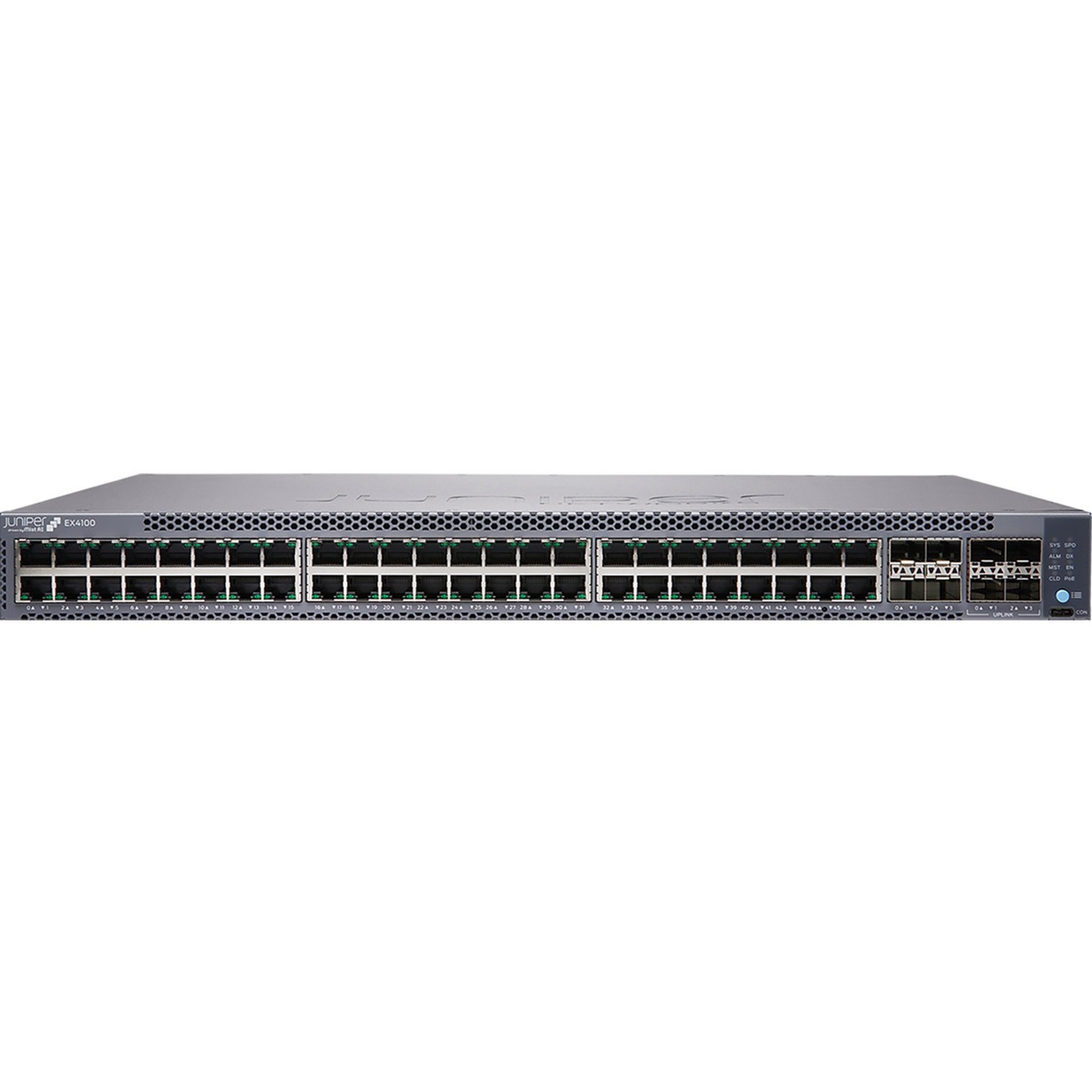 Juniper EX4100-48T-AFI Ethernet Switch - 48 Ports - Manageable - 10 Gigabit Ethernet, Gigabit Ethernet, 25 Gigabit Ethernet -