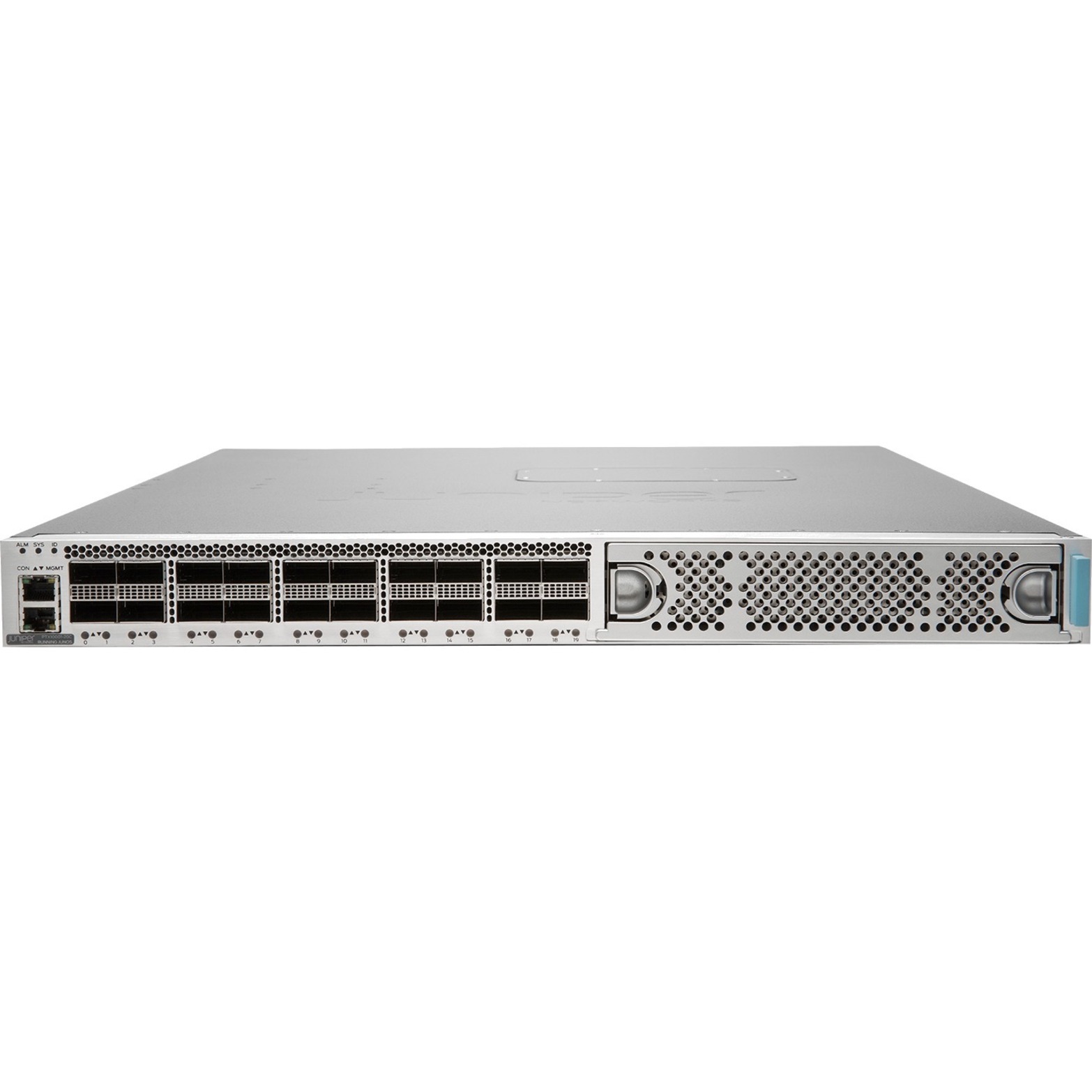 Juniper PTX10001 Router - Management Port - 36 - 400 Gigabit Ethernet - 1U - Rack-mountable - 1 Year
