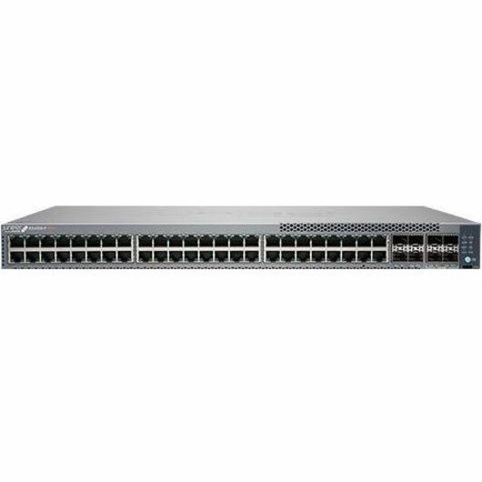 Juniper EX4100-F-24P Ethernet Switch - 24 Ports - Manageable - Gigabit Ethernet, 10 Gigabit Ethernet - 10/100/1000Base-T, 10GBase-X - 3 Layer Supported - Modular - 80 W Power Consumption - 370 W PoE Budget - Twisted Pair, Optical Fiber - PoE Ports - 1U - Rack-mountable, Wall Mountable - Lifetime Limited Warranty - TAA Compliant