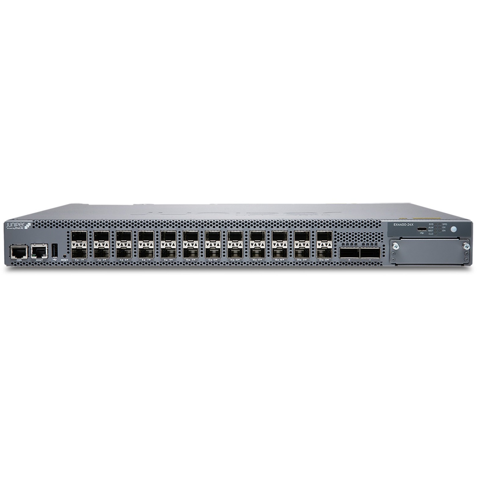 Juniper EX4400-24X Ethernet Switch - Manageable - 10 Gigabit Ethernet - 10GBase-X - 3 Layer Supported - Modular - Optical Fib