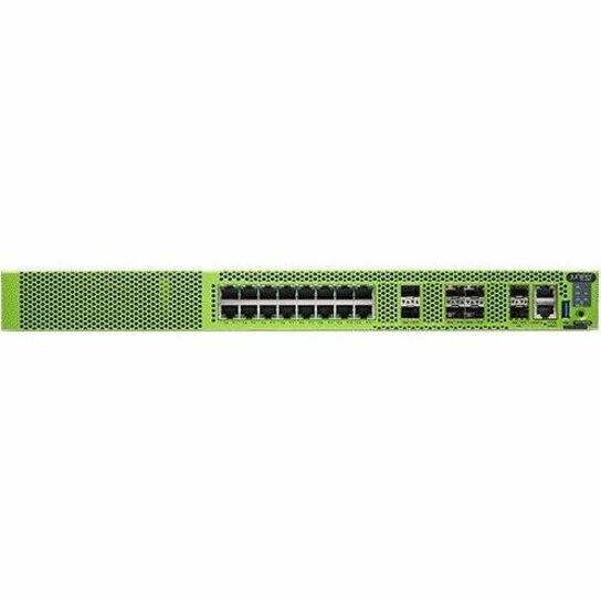 Juniper SRX1600 High Availability Firewall - Intrusion Prevention - 16 Port - 10/100/1000Base-T, 10GBase-X - 25 Gigabit Ethernet - 24 Gbit/s Firewall Throughput - SSL, DES-CBC, AEC-CBC, AES-GCM, MD5, SHA-256, SHA-196, 3DES-CBC - 16 x RJ-45 - 6 Total Expansion Slots - 1U - Rack-mountable - TAA Compliant