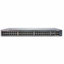 Juniper EX4100-48MP Ethernet Switch - 48 Ports - Manageable - Gigabit Ethernet, 2.5 Gigabit Ethernet, 10 Gigabit Ethernet, 25 Gigabit Ethernet - 10/100/1000Base-T, 10GBase-X, 25GBase-X, 2.5GBase-T - 3 Layer Supported - Modular - 740 W PoE Budget - Optical Fiber, Twisted Pair - PoE Ports - 1U - Rack-mountable, Wall Mountable, Standalone - Lifetime Limited Warranty - TAA Compliant