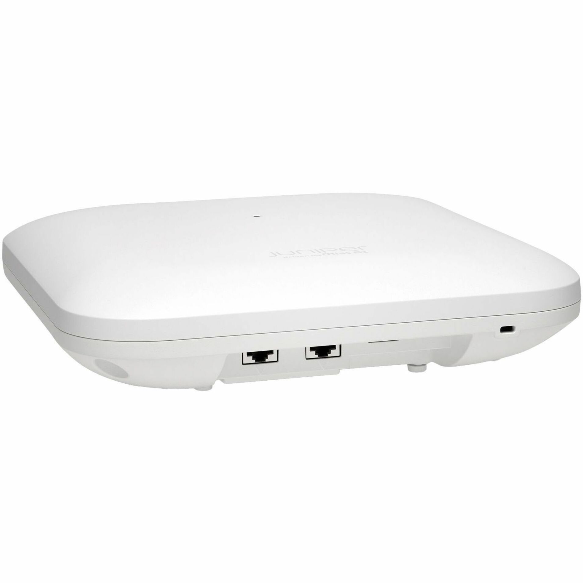 Mist AP47 Tri Band Wi-Fi 7 IEEE 802.11 a/b/g/n/ac/ax/be 28.80 Gbit/s Wireless Access Point - Indoor - 2.40 GHz, 5 GHz, 6 GHz - 12 x Internal Antenna(s) - Internal - MIMO Technology - Single User/Multi User MIMO - 2 x Network (RJ-45) - 10 Gigabit Ethernet, 5 Gigabit Ethernet, 2.5 Gigabit Ethernet, Gigabit Ethernet, Fast Ethernet - Bluetooth 5.4 - Rail-mountable