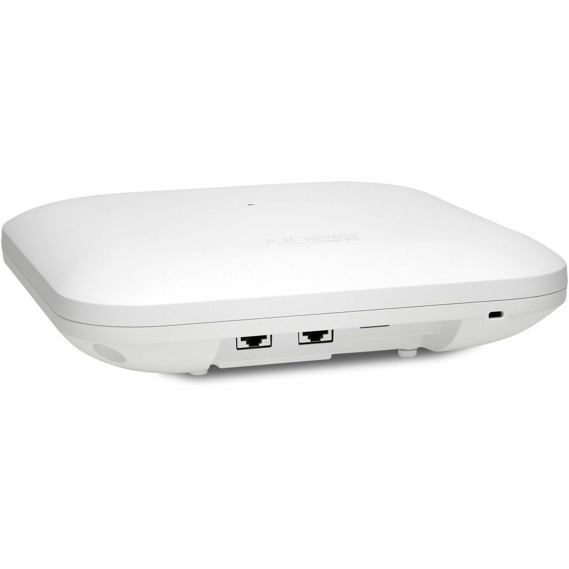 Mist AP47E Tri Band Wi-Fi 7 IEEE 802.11 a/b/g/n/ac/ax/be 28.80 Gbit/s Wireless Access Point - Indoor - 2.40 GHz, 5 GHz, 6 GHz - External - MIMO Technology - Single User/Multi User MIMO - 2 x Network (RJ-45) - 10 Gigabit Ethernet, 5 Gigabit Ethernet, 2.5 Gigabit Ethernet, Gigabit Ethernet, Fast Ethernet - Bluetooth 5.4 - Rail-mountable