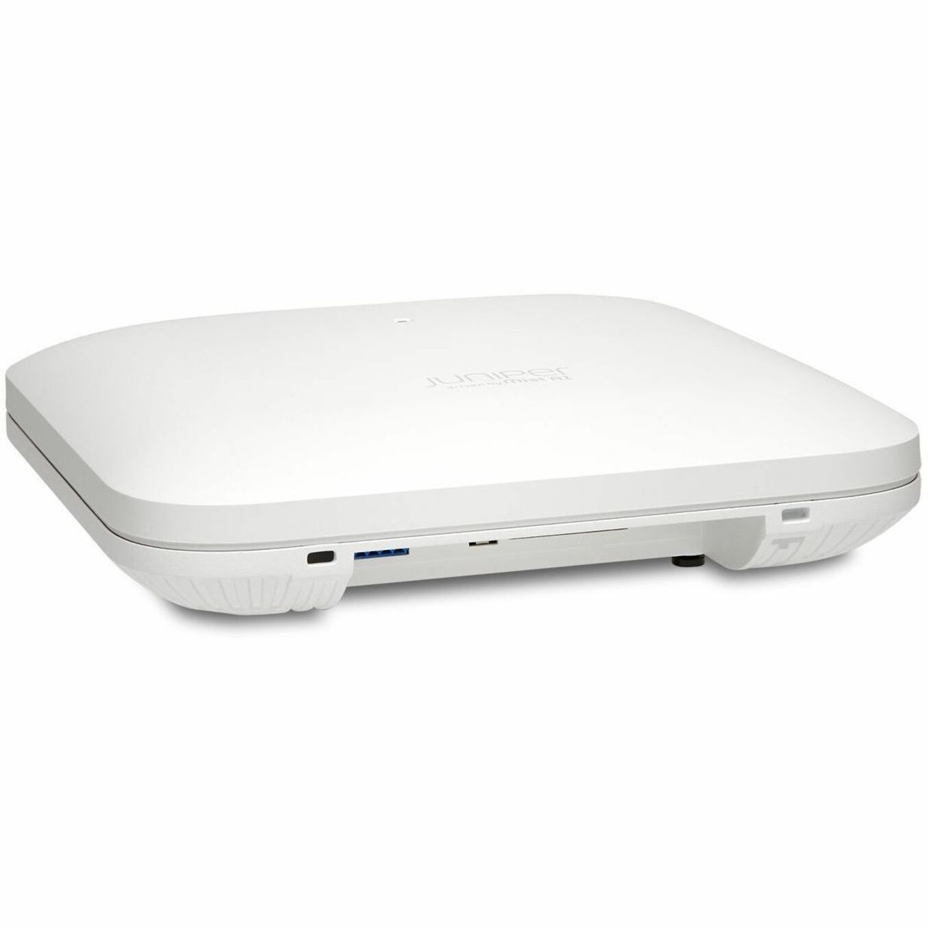 Juniper AP43 Dual Band Wi-Fi 6 IEEE 802.11 a/b/g/n/ac/ax 4.80 Gbit/s Wireless Access Point - Indoor - 2.40 GHz, 5 GHz - 8 x Internal Antenna(s) - Internal - MIMO Technology - Single User/Multi User MIMO - 2 x Network (RJ-45) - 2.5 Gigabit Ethernet, Gigabit Ethernet, Fast Ethernet, Ethernet - Bluetooth 5 - Rail-mountable