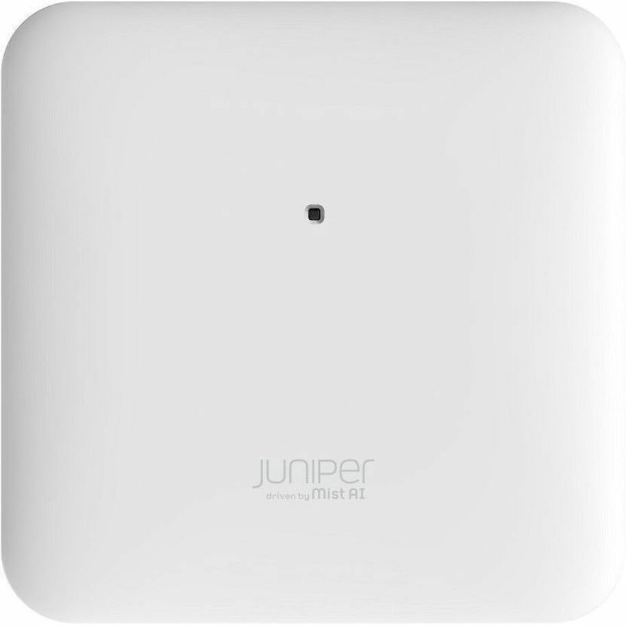 Juniper AP43E Dual Band Wi-Fi 6 IEEE 802.11 a/b/g/n/ac/ax 3.50 Gbit/s Wireless Access Point - Indoor - 2.40 GHz, 5 GHz - External - MIMO Technology - Single User/Multi User MIMO - 2 x Network (RJ-45) - 2.5 Gigabit Ethernet, Gigabit Ethernet, Fast Ethernet, Ethernet - Bluetooth 5 - Rail-mountable