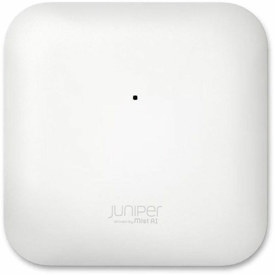 Mist AP37 Tri Band Wi-Fi 7 IEEE 802.11 a/b/g/n/ac/ax/be 17.98 Gbit/s Wireless Access Point - Indoor - 2.40 GHz, 5 GHz, 6 GHz - 2 x Internal Antenna(s) - Internal - MIMO Technology - Single User/Multi User MIMO - 2 x Network (RJ-45) - Fast Ethernet, Gigabit Ethernet, Ethernet, 2.5 Gigabit Ethernet, 5 Gigabit Ethernet, 10 Gigabit Ethernet - Bluetooth 6 - Rail-mountable