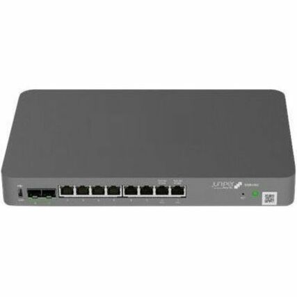 Juniper SSR400-C Router - 8 Ports - 8 RJ-45 Port(s) - PoE Ports - 2 SFP Slots - Gigabit Ethernet - Desktop - 1 Year