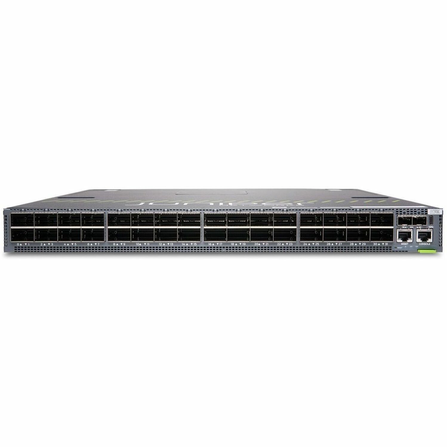 Juniper QFX5241-32OD Layer 3 Switch - Manageable - 800 Gigabit Ethernet - 3 Layer Supported - 1381 W Power Consumption - Optical Fiber - 1U - Rack-mountable - 1 Year Limited Warranty - TAA Compliant