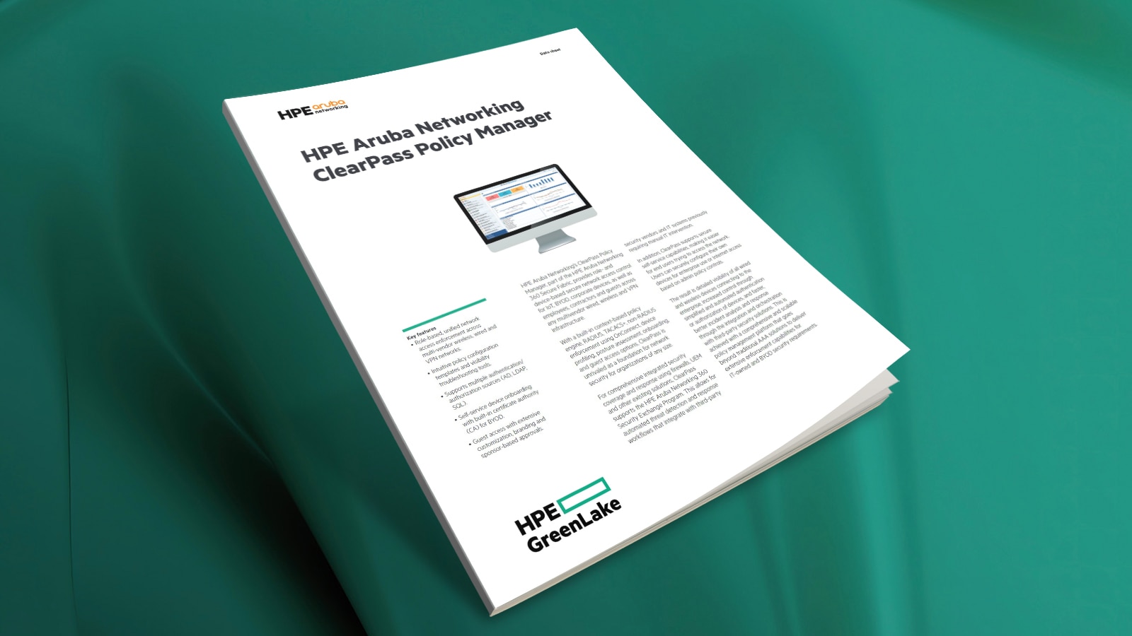 Aruba ClearPass Policy Manager — view 2